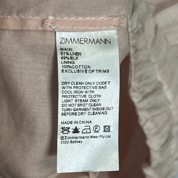 Zimmermann Rhythmic Ruffle Blouse - Picture 7 of 8